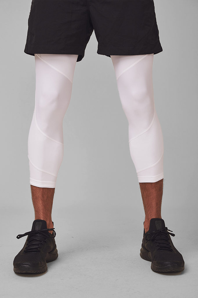 Men's Hip Alignment 3/4 Leggings