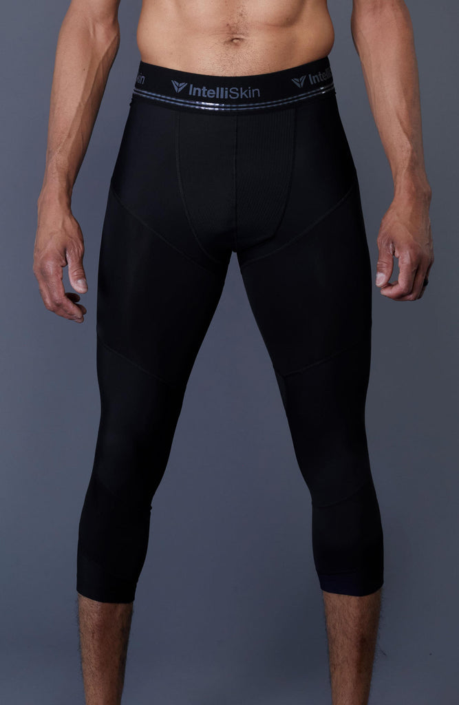 Basketball shorts 3/4 Compression Running trousers Men Cropped