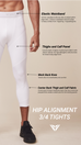 Men's Hip Alignment 3/4 Tights