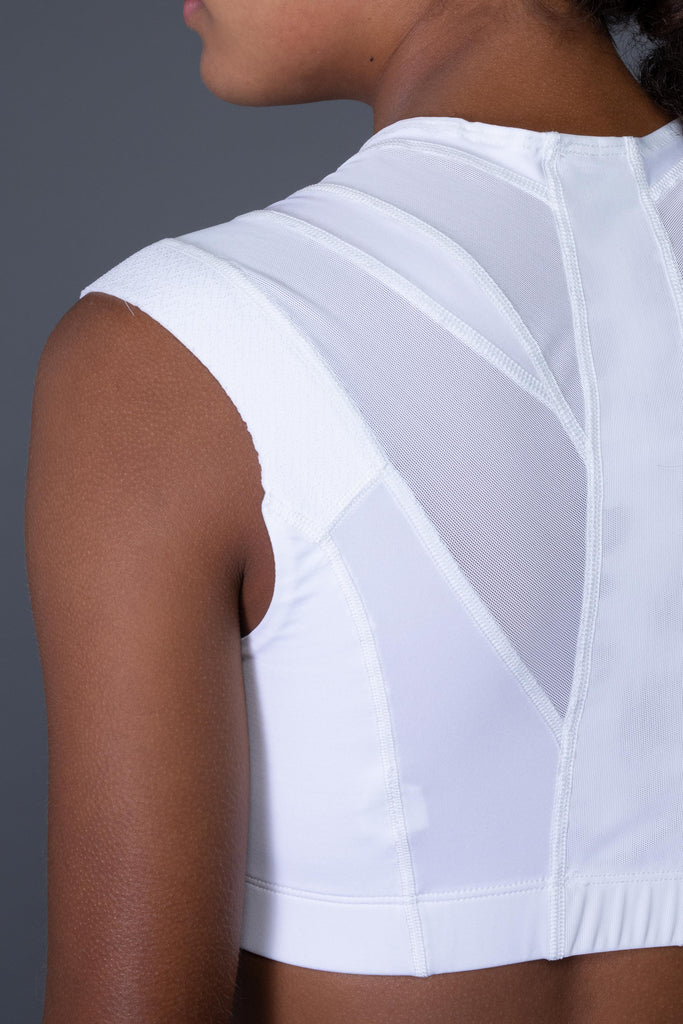 Essentials White Sports Bra – Indelicate Clothing