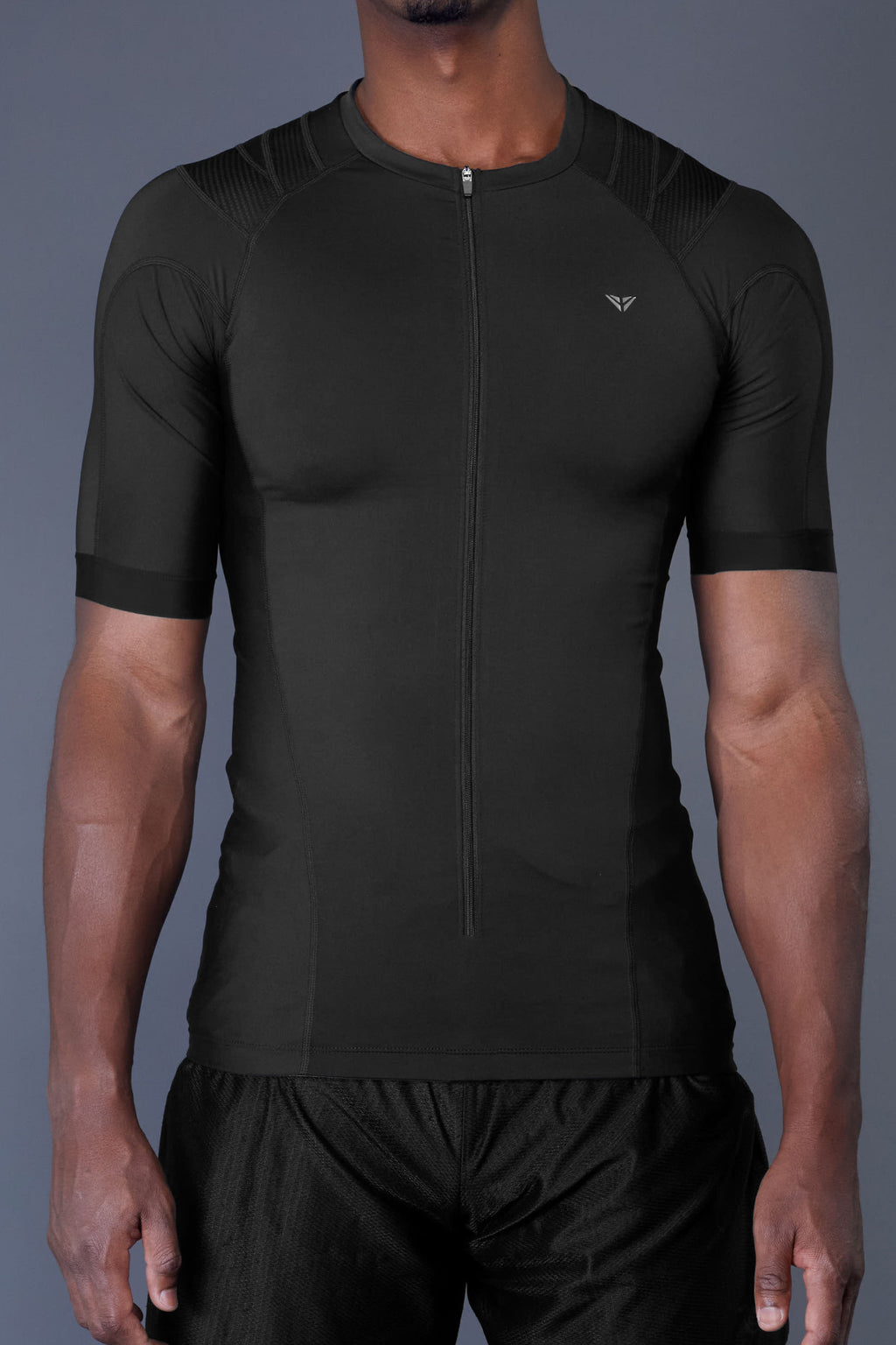 Men's Zipper Posture Shirt 2.0 // White (2XL) - AlignMed - Touch
